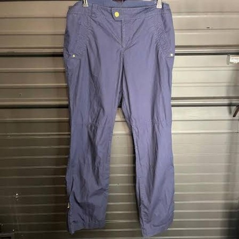 Lauren‎ Ralph Lauren Cargo Pants Ankle Zip 10 Navy Blue Women